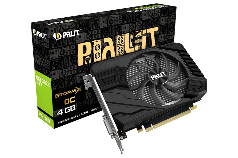 Серия Palit GeForce GTX 1650 SUPER StormX